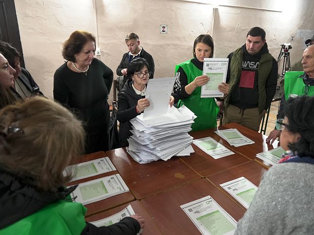 Elections in Georgia. The ruling Georgian Dream won, the opposition does not recognize the election results