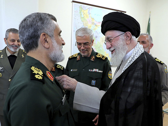 General Hadjizadeh awarded Iran’s highest award for missile attack on Israel