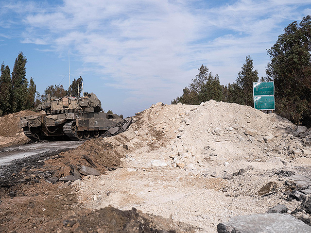 Силы ЦАХАЛа в буферной зоне Сирии. Фото, видео