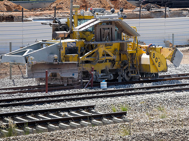 Construction of the first section of the new eastern railway has been completed