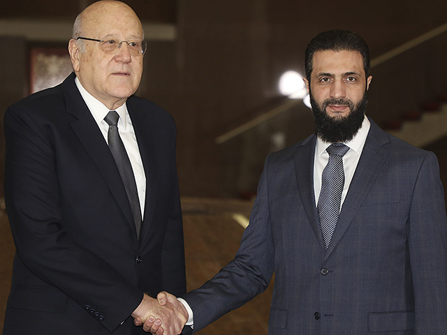 The head of the Lebanese government met with the Syrian leader