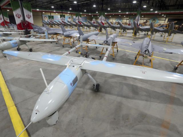 Иранской армии передана 1000 БПЛА-"невидимок", способных достичь Израиля