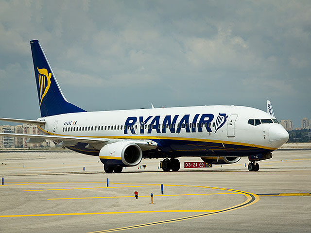 Ryanair airline began selling tickets to Israel