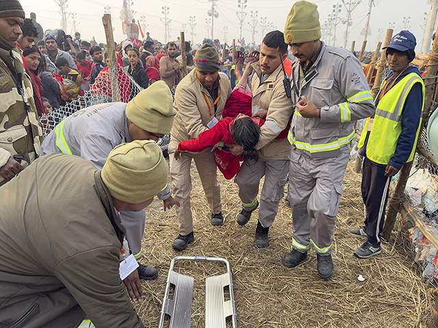 The number of victims of the crust at the festival in northern India increased to 40