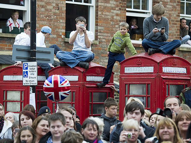 For the first time in history, the population of Great Britain exceeded the population of France