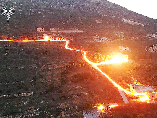 На юге Ливана израильскими военными взорваны склады с оружием "Хизбаллы". Видео