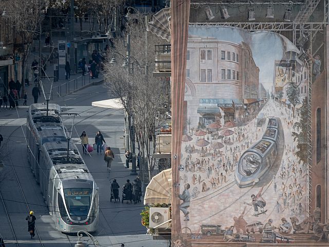 The fare in the tram in the Gush Dan and in Jerusalem will grow by 33%