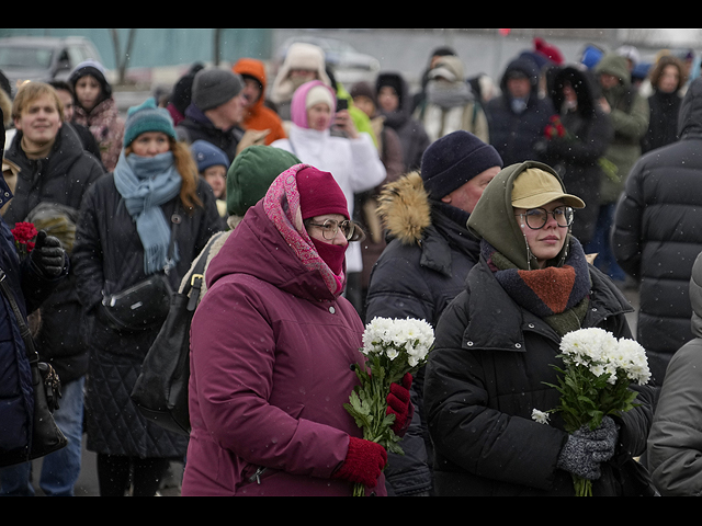 Годовщина убийства Навального: памятные мероприятия в России. Фоторепортаж