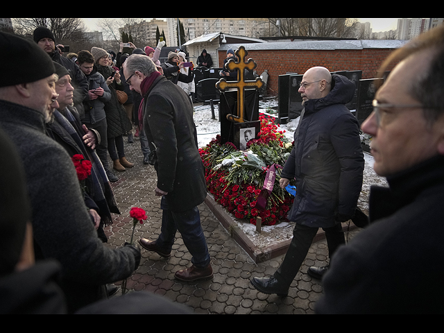 Годовщина убийства Навального: памятные мероприятия в России. Фоторепортаж