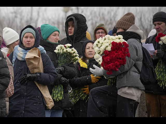 Годовщина убийства Навального: памятные мероприятия в России. Фоторепортаж