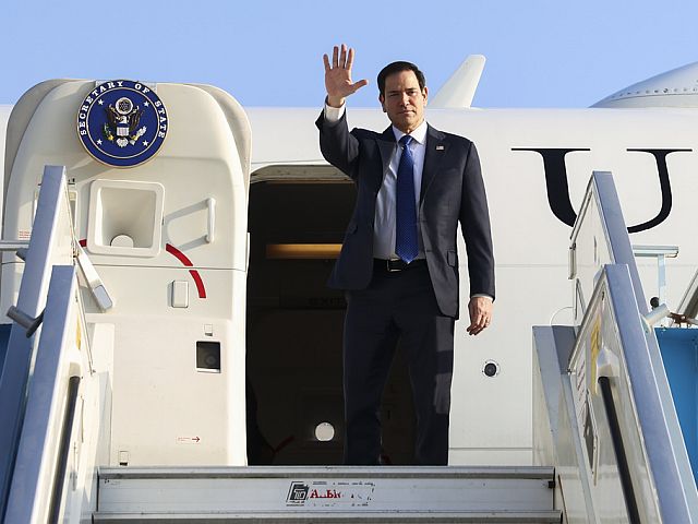 Rubio flew out of Israel to Saudi Arabia for negotiations in Ukraine