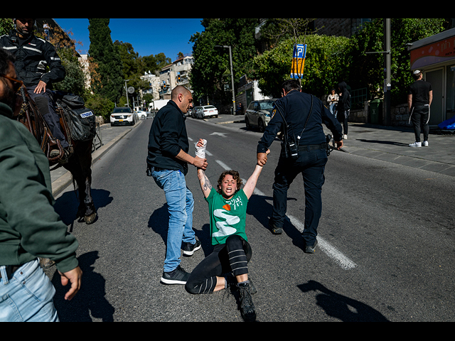 Протесты против увольнения главы ШАБАКа. Фоторепортаж из Иерусалима