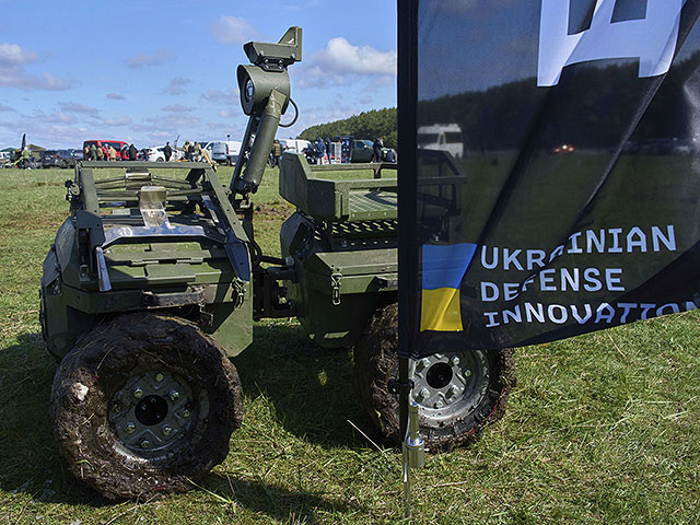 Беспилотная военная техника Украины: полевая выставка. Фоторепортаж