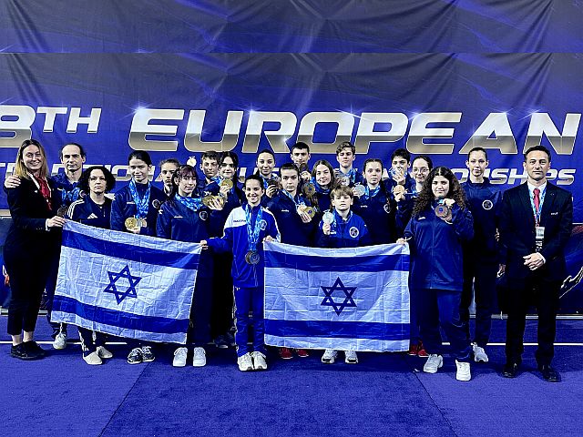 Гимн Израиля 13 раз звучал в Греции при награждениях на чемпионате Европы по ушу
