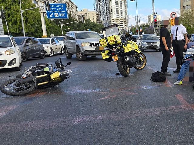 ДТП в Холоне, тяжело травмирован мотоциклист