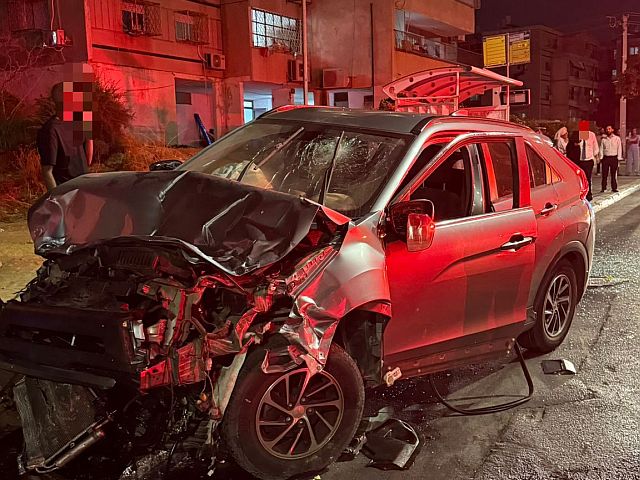 ДТП в Ашкелоне, двое пострадавших в тяжелом состоянии