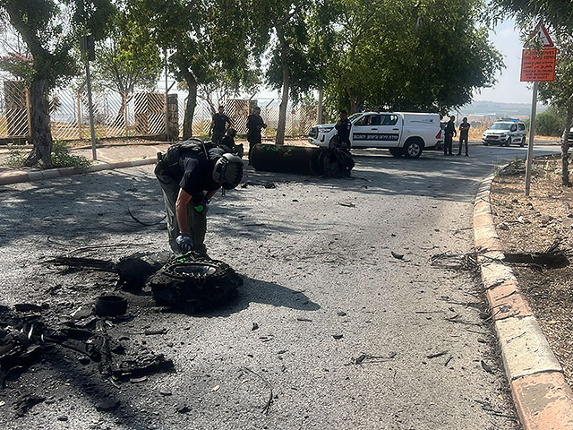Полиция напоминает: не трогайте упавшие фрагменты ракет