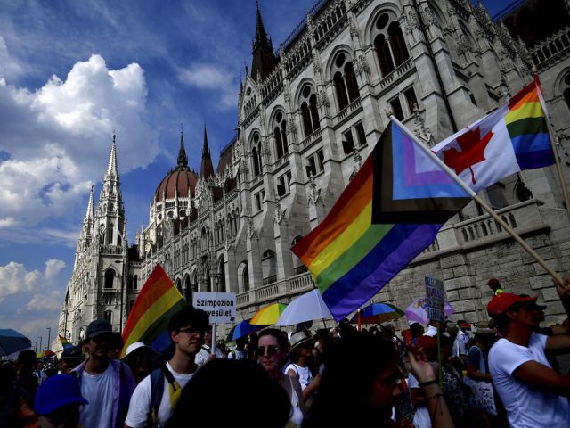 Несмотря на запрет властей, в Будапеште прошел Парад гордости