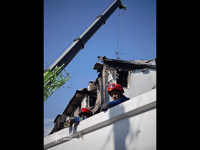 Киев под ударами российских ракет и беспилотников. Фоторепортаж