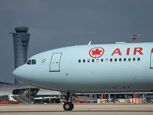 Авиакомпания Air Canada сообщила, что начнет летать в Израиль не раньше октября