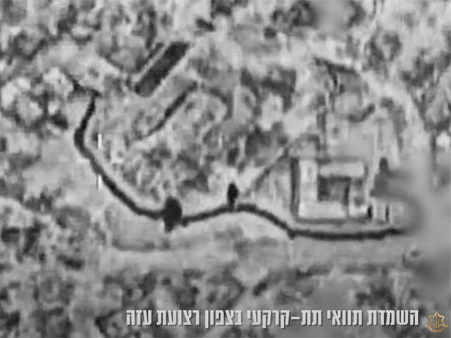 ЦАХАЛ опубликовал видео уничтожения туннеля рядом со школой в Джабалии