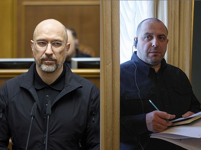 Денис Шмыгаль и Рустем Умеров