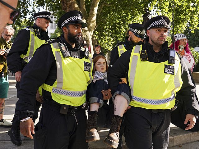 Протест в Лондоне в поддержку Palestine Action. Фоторепортаж
