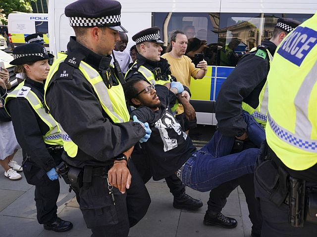 Протест в Лондоне в поддержку Palestine Action. Фоторепортаж
