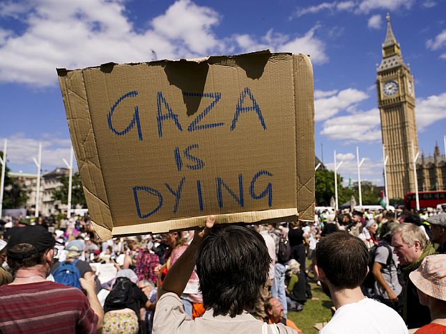 Протест в Лондоне в поддержку Palestine Action. Фоторепортаж
