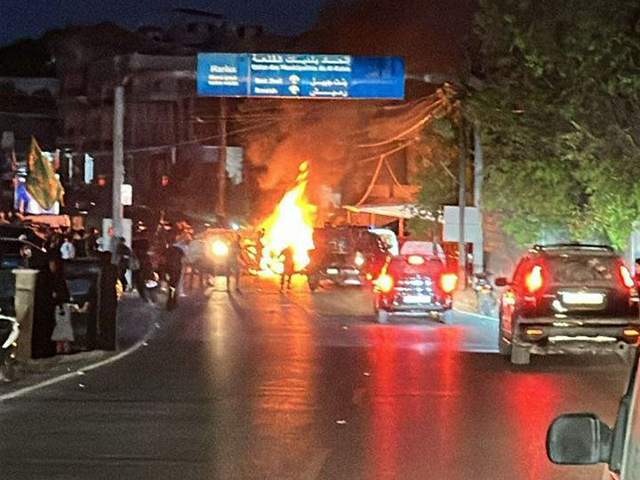 Ливанские СМИ: беспилотник ЦАХАЛа атаковал автомобиль возле города Харис