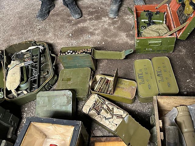ЦАХАЛ конфисковал оружие на юго-западе Сирии, в том числе сербское. Фото, видео
