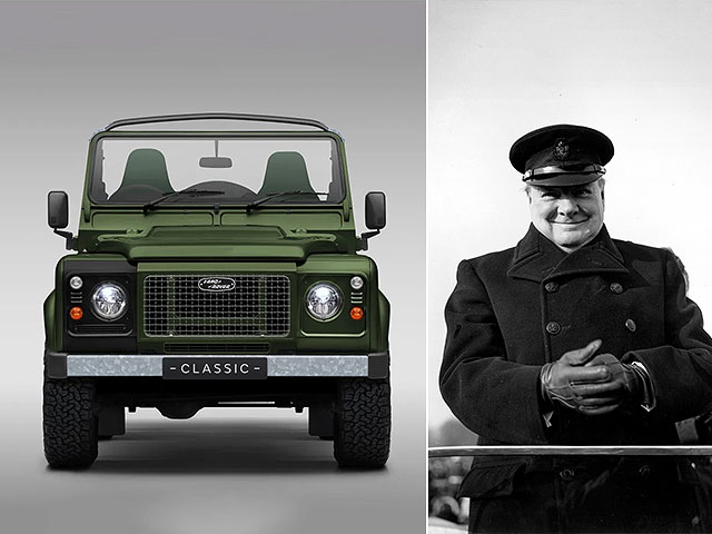 Land Rover Defender "Churchill Edition": выпущена ретроверсия в честь Черчилля