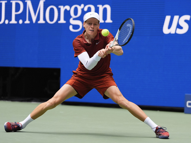 Янник Синнер вышел во второй круг Открытого чемпионата США