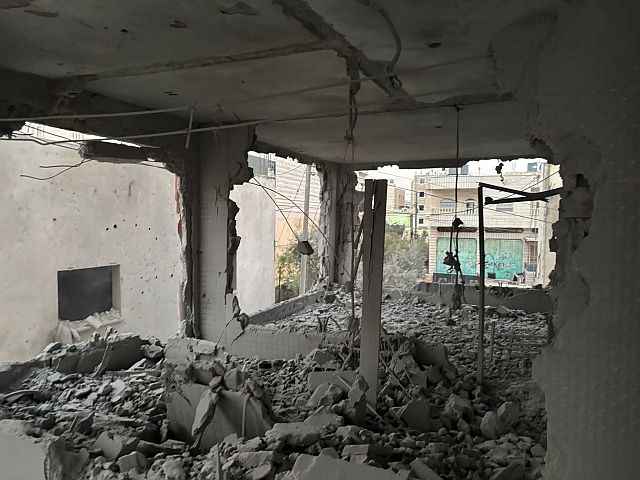 Около Хеврона разрушена квартира террориста
