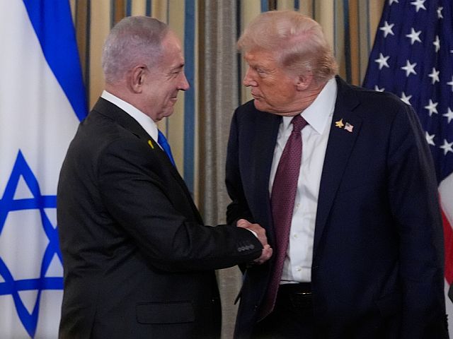 Биньямин Нетаниягу и Дональд Трамп