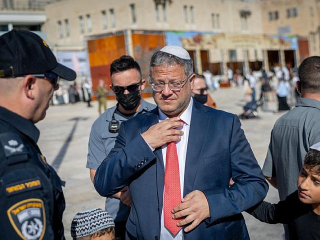 Бен-Гвир объявил, что помолится на Храмовой горе за уничтожение ХАМАСа и возвращение заложников