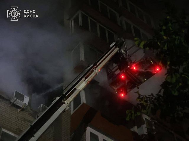 Армия РФ ночью нанесла удары по Киеву и Запорожью, есть жертвы
