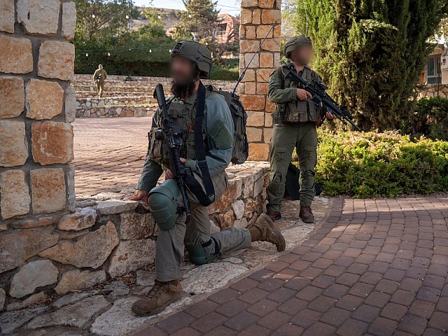 Завершены пятидневные учения в районе границы с Ливаном. Фото, видео