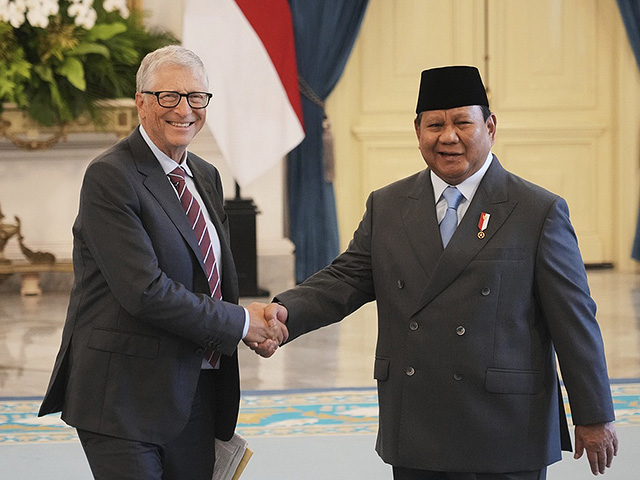 С президентом Индонезии Прабово Субианто, 2025 год
