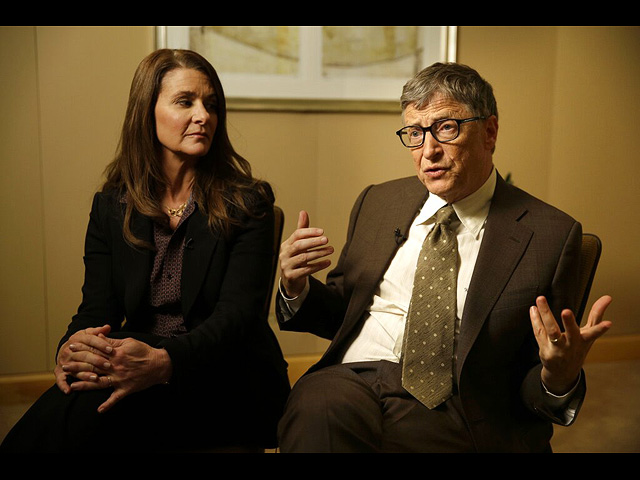 С Мелиндой Гейтс, 2015 год