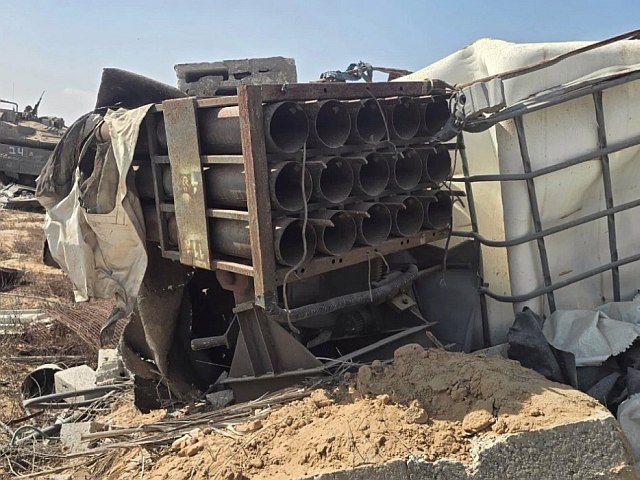 Бойцы "Нахаль" уничтожили 15-ствольную ракетную установку в районе Рафиаха. Фото, видео