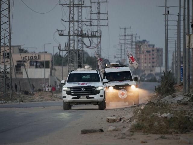 "Красный Крест" направляется к месту встречи с ХАМАСом на юге Газы