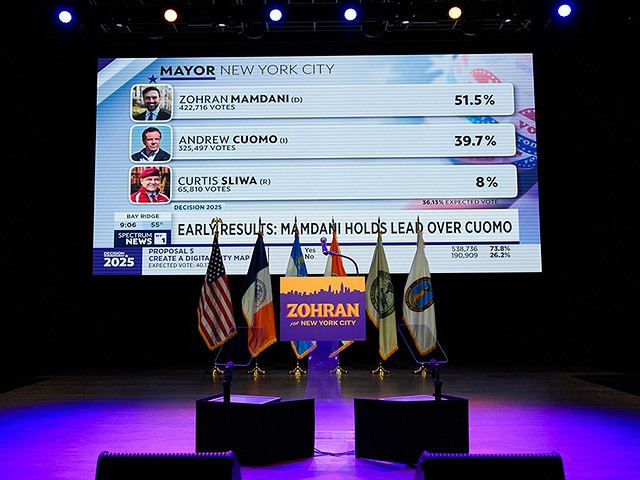 Нью-Йорк празднует, Нью-Йорк в трауре. Фоторепортаж после выборов