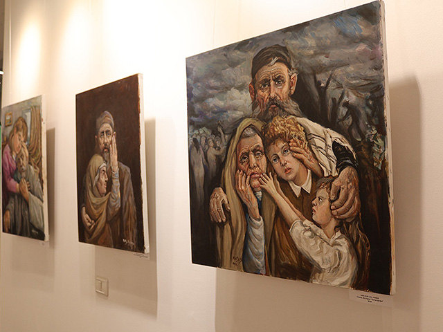 Персональная выставка 101-летнего художника, пережившего Холокост и смертельное ранение