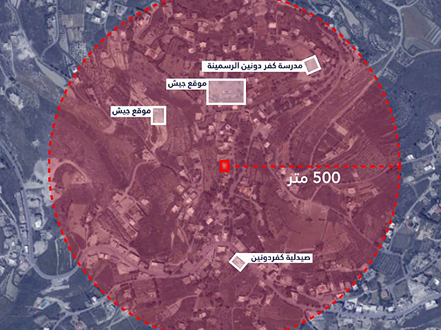 ЦАХАЛ предупреждает: планируется удар по целям "Хизбаллы" в деревне Кфар-Дунин