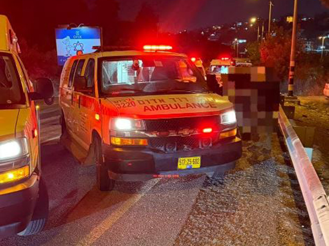 В районе Вади-Ара полиция нейтрализовала водителя, пытавшегося скрыться