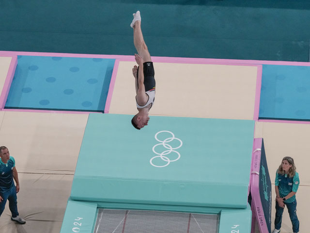 Чемпионат мира по прыжкам на батуте. Израильский дуэт занял 15-е место