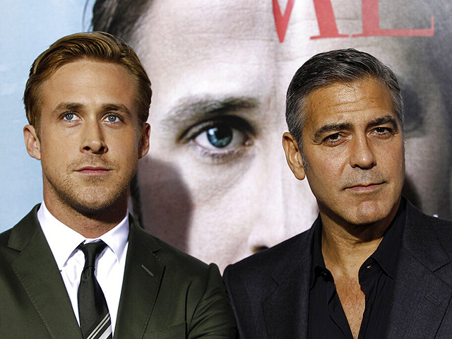 C Джорджем Клуни, 2011 год