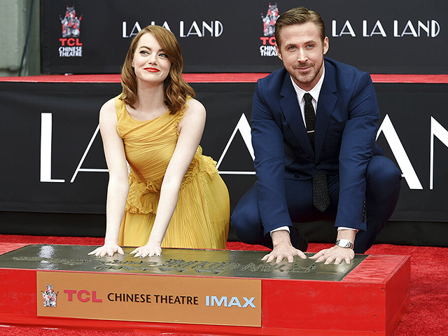 С Эммой Стоун, 2016 год