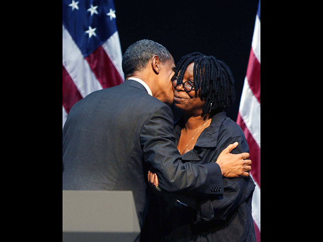 С Президентом США Бараком Обамой. 2011 год